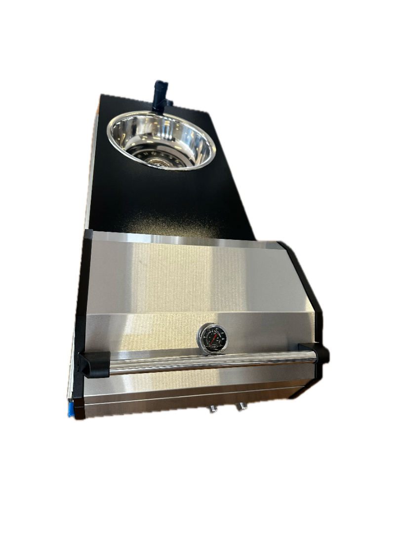 Swift Alfresco S/S (Slide-Out, Gas BBQ & Sink) - Hawk Appliances